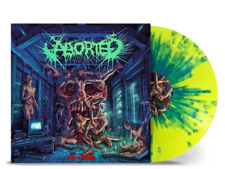 Aborted - Vault Of Horrors Yellow Blue - Splattered Vinyl Online now