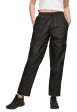 Urban Classics - Ladies Shiny Crinkle Nylon Zip Black - Pants Discount