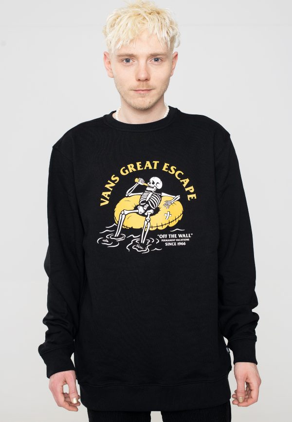 Vans - Permanent Vacation Black - Sweater Online Hot Sale