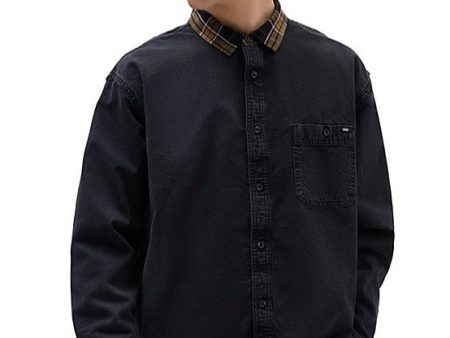 Vans - Deerfiel Woven Washed Black - Shirt Hot on Sale