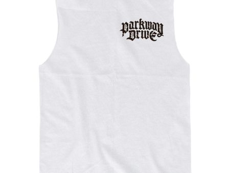 Parkway Drive - Burn Your Heaven White - Sleeveless Hot on Sale