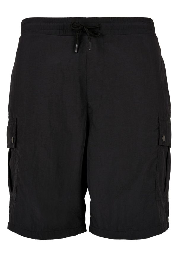 Urban Classics - Nylon Cargo Black - Shorts For Discount