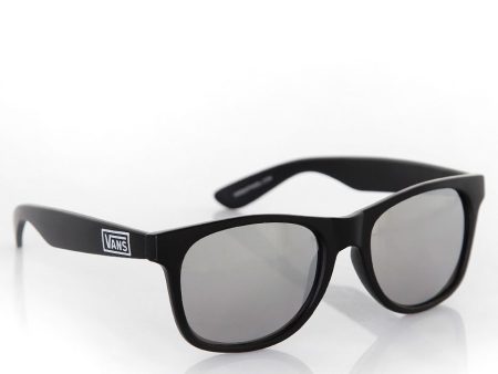 Vans - Spicoli 4 Shades Matte Black Silver Mirror - Sunglasses Online Hot Sale