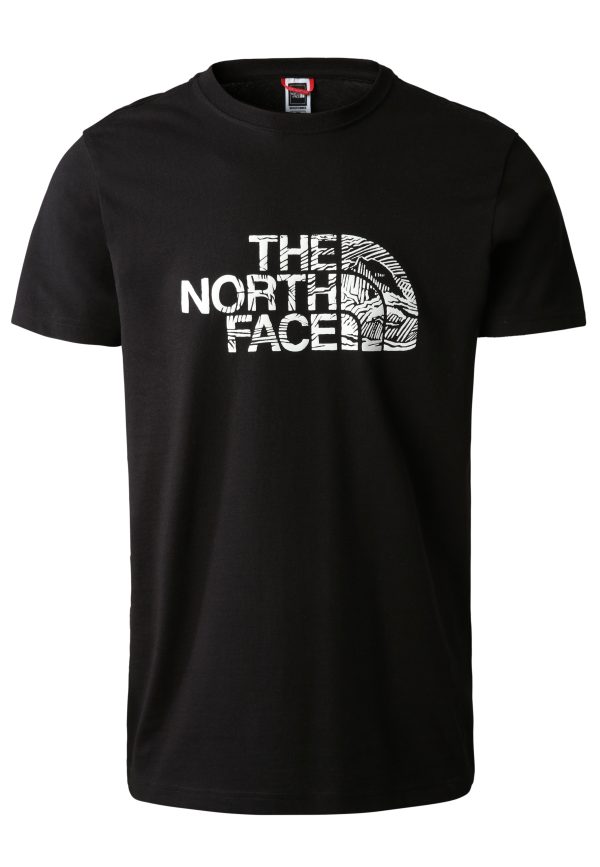 The North Face - Woodcut Dome Tnf Black - T-Shirt For Sale