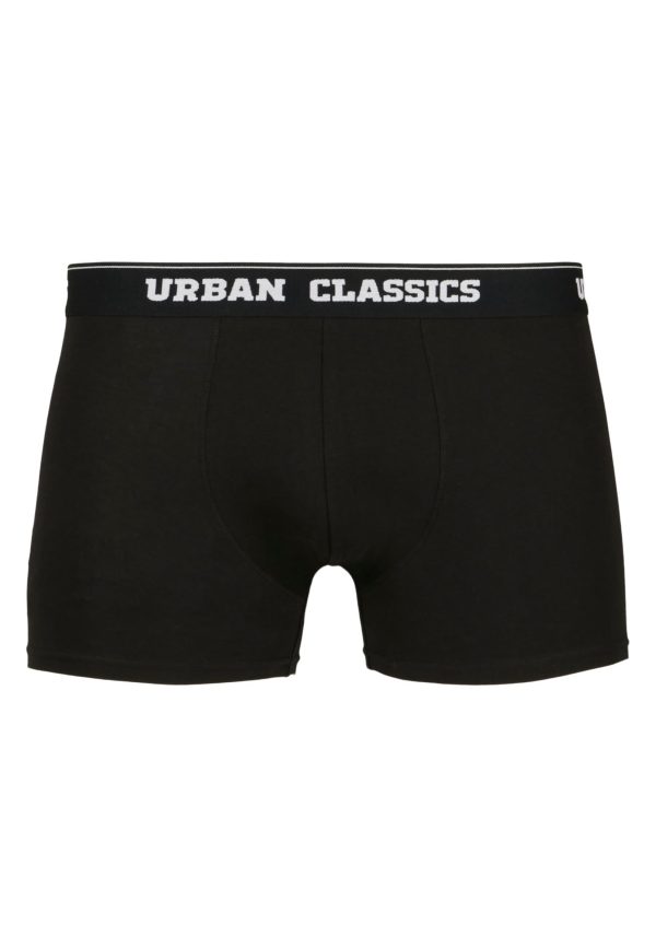 Urban Classics - Organic Pack Of 5 Black - Boxershorts Supply