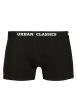 Urban Classics - Organic Pack Of 5 Black - Boxershorts Supply