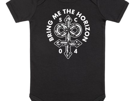 Bring Me The Horizon - Infinite Unholy Babygrow Black White - Bodysuit For Discount