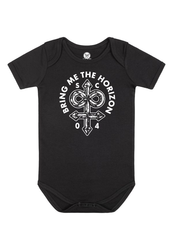 Bring Me The Horizon - Infinite Unholy Babygrow Black White - Bodysuit For Discount