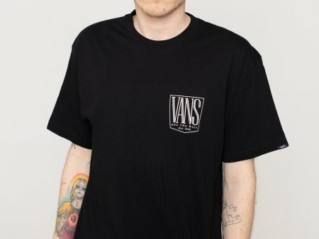 Vans - Original Tall Type Black - T-Shirt For Discount