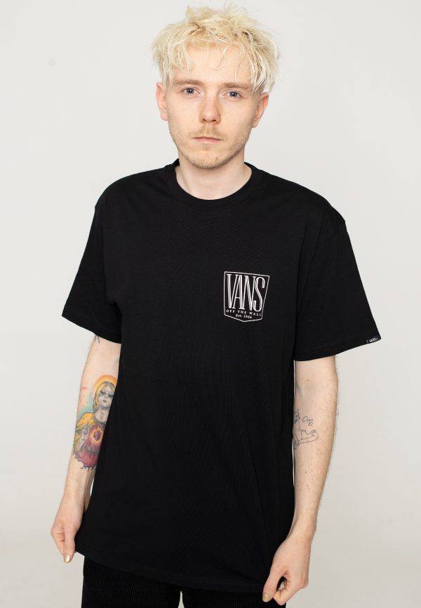 Vans - Original Tall Type Black - T-Shirt For Discount