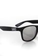 Vans - Spicoli 4 Shades Matte Black Silver Mirror - Sunglasses Online Hot Sale