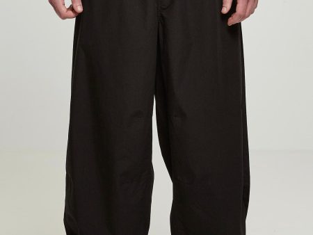 Urban Classics - Popline Parachute Black - Pants Online