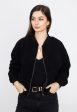 Urban Classics - Oversized Sherpa Bomber Black - Jacket Online Hot Sale