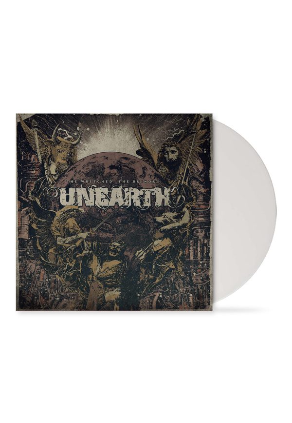 Unearth - The Wretched; The Ruinous Ltd. White - Colored Vinyl on Sale