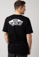 Vans - Style 76 Back Black White - T-Shirt Hot on Sale