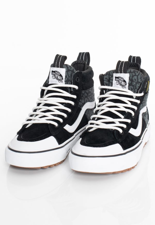 Vans - UA Sk8-Hi MTE-2 Leopard Black White - Girl Shoes Hot on Sale