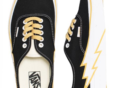 Vans - Authentic Bolt Black Yellow - Shoes Cheap