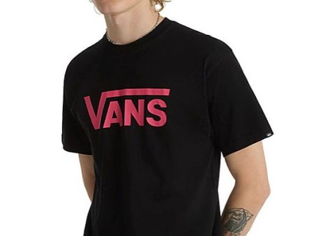 Vans - Vans Classic Black Honeysuckle - T-Shirt For Cheap