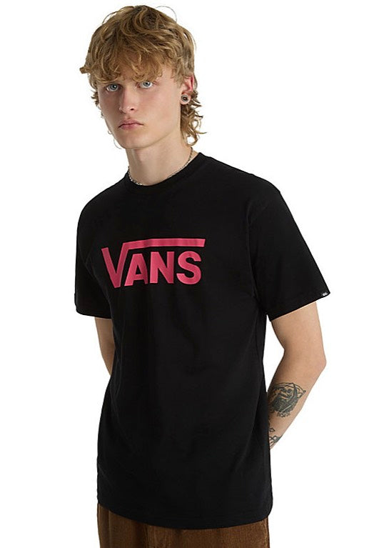 Vans - Vans Classic Black Honeysuckle - T-Shirt For Cheap