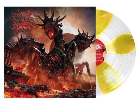 Thy Art Is Murder - Hate Ltd. Yellow Clear Pinwheel - Colored Vinyl on Sale