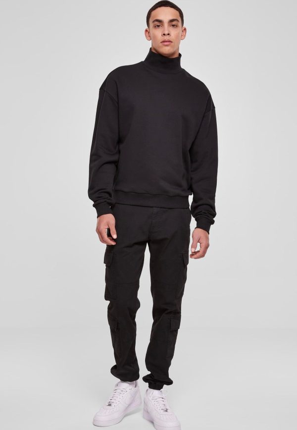 Urban Classics - High Rib Neck Black - Sweater on Sale