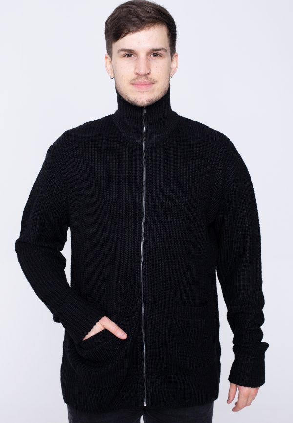 Urban Classics - Zip Black - Cardigan Discount