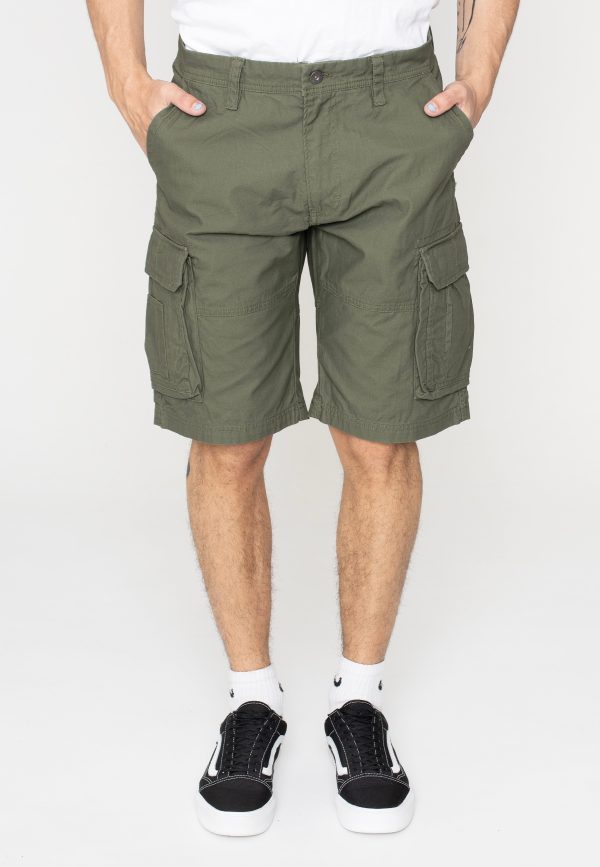 Vintage Industries - Rowing Olive - Shorts Sale