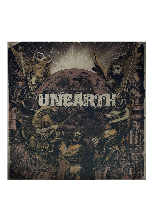 Unearth - The Wretched; The Ruinous Ltd. White - Colored Vinyl on Sale