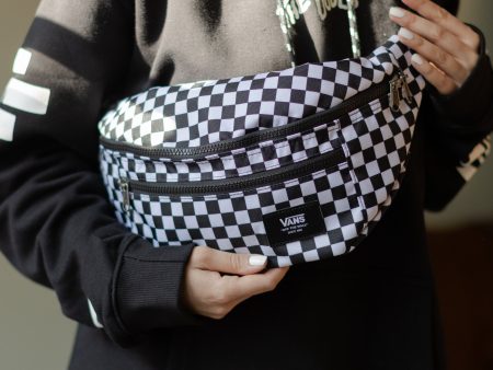 Vans - Ward Cross Body Pack Black White Check - Hip Bag Supply