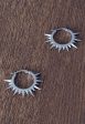 Wildcat - Spiked Silver - Earrings For Sale