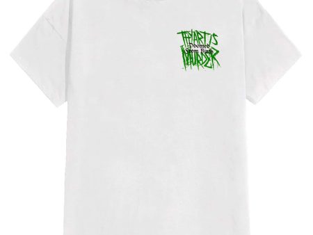 Thy Art Is Murder - Leaf White - T-Shirt For Cheap