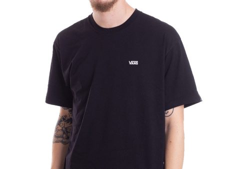 Vans - Left Chest Logo Black White - T-Shirt Online now