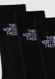 The North Face - Multi Sport Cush Crew Pack Of 3 Tnf Black - Socks Supply