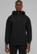 Urban Classics - Zipped High Neck Black - Hoodie Hot on Sale