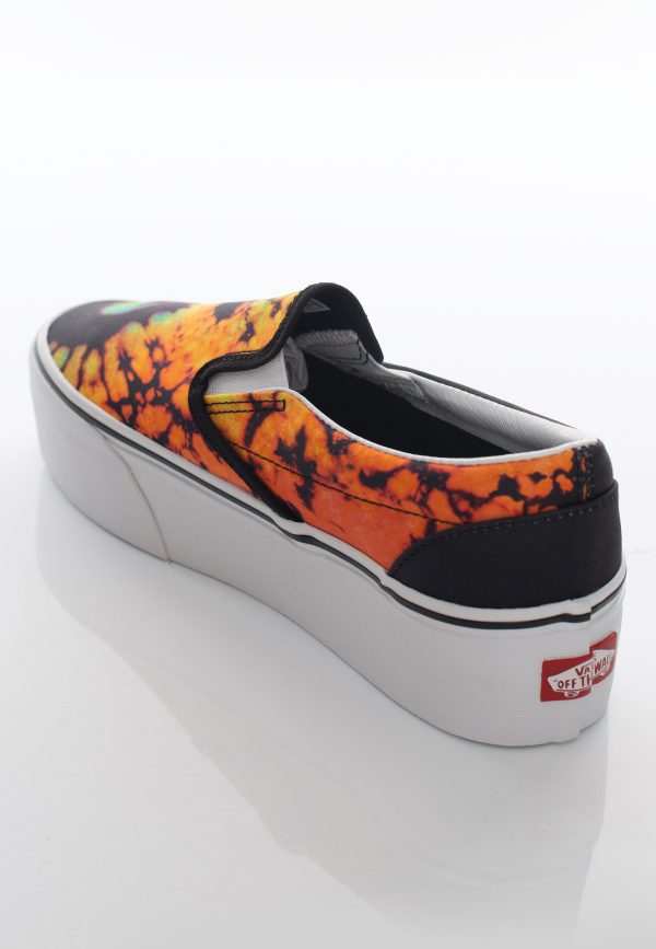 Vans - Classic Slip On Stackform Paradoxical Black Multi - Girl Shoes Hot on Sale