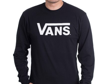 Vans - Vans Classic Black White - Longsleeve on Sale