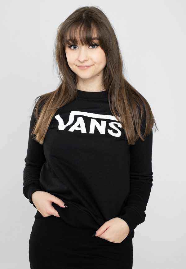 Vans - Classic V Black - Sweater For Cheap