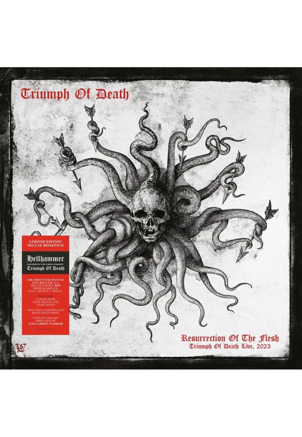 Triumph Of Death - Resurrection Of The Flesh Red - Colored 2 Vinyl + 7 Inch For Discount