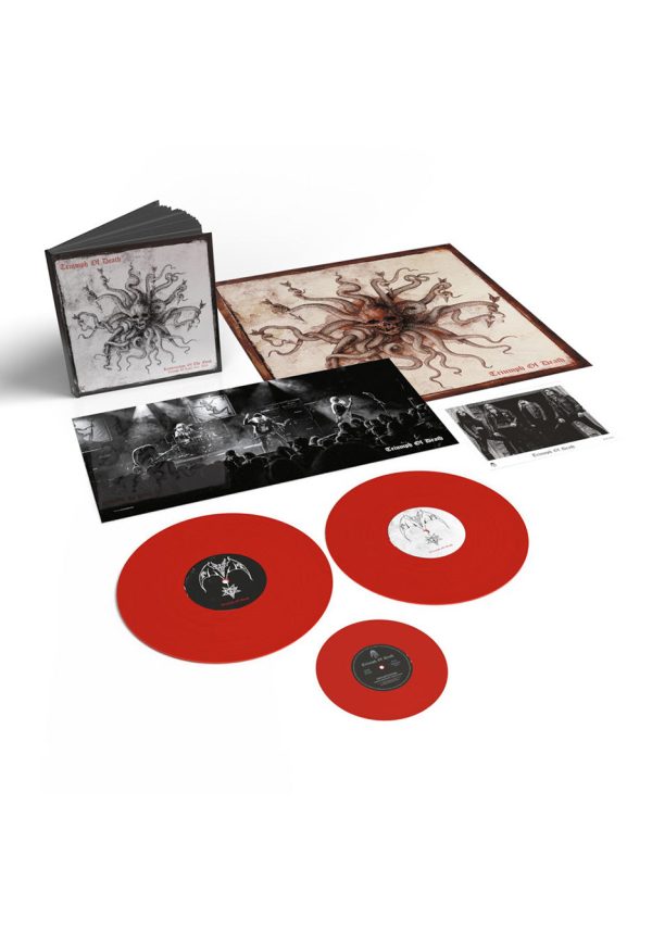 Triumph Of Death - Resurrection Of The Flesh Red - Colored 2 Vinyl + 7 Inch For Discount