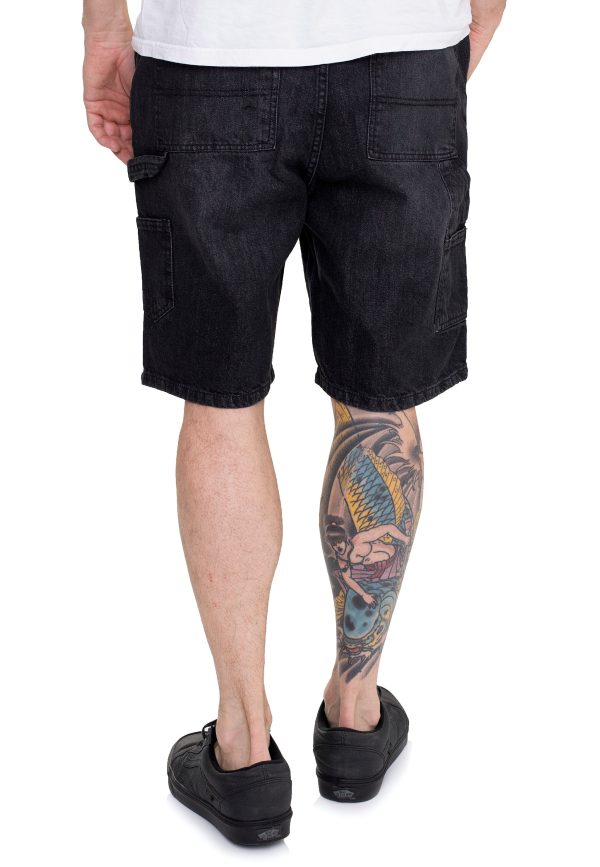 Urban Classics - Carpenter Real Black Washed - Shorts For Sale