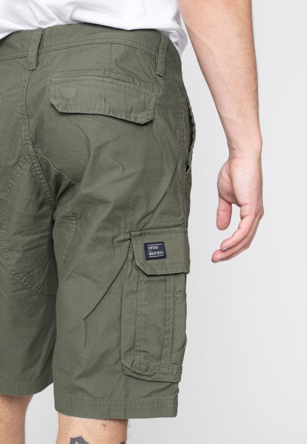 Vintage Industries - Rowing Olive - Shorts Sale