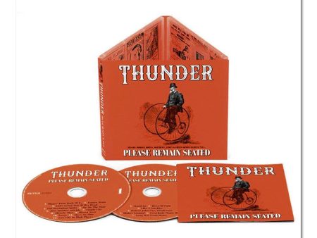 Thunder - Please Remain Seated Deluxe Edition - Digipak 2 CD Supply