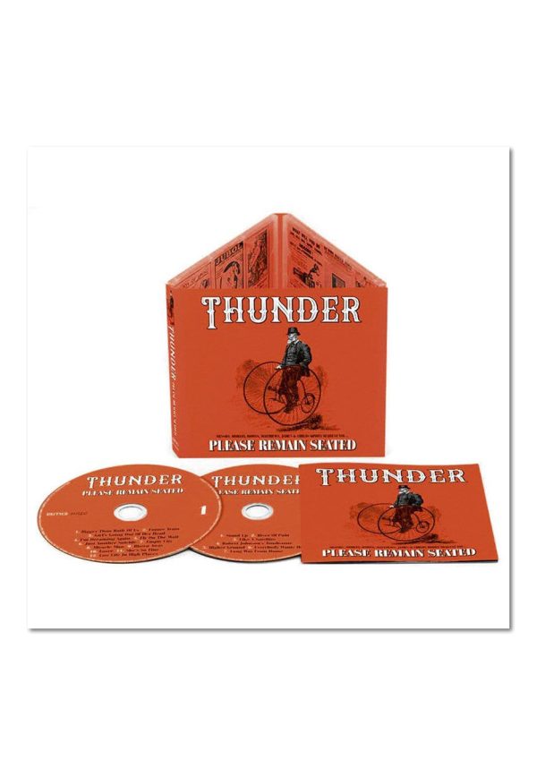 Thunder - Please Remain Seated Deluxe Edition - Digipak 2 CD Supply