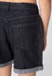 Urban Classics - Ladies High Waist Boyfriend Black Washed - Shorts Sale