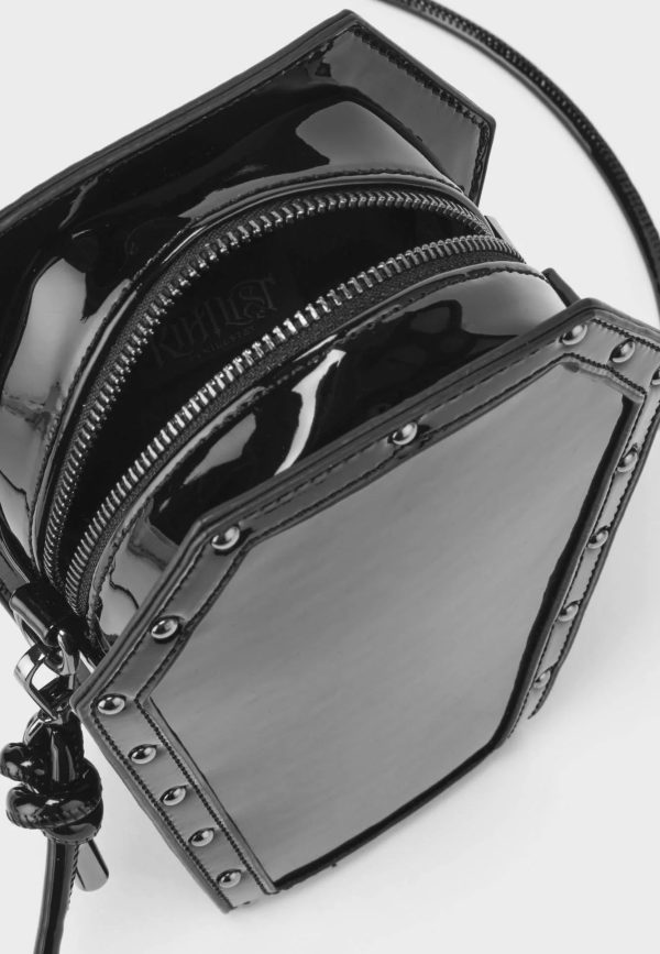 Killstar x Kihilist - Unconfirmed Coffin Crossbody Black - Bag For Cheap