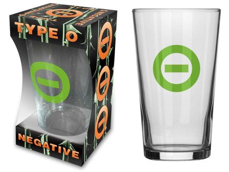 Type O Negative - Negative Symbol Pint - Glass Online now