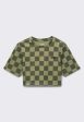 Vans - Checker Crew Crop II Olivine - T-Shirt Online Sale