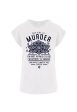 Thy Art Is Murder - Not Afraid Extended Shoulder White - Girly on Sale