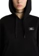 Vans - Boom Boom Check Crop II Black - Hoodie Fashion