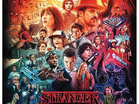 Stranger Things - Season Montage Maxi - Poster For Sale